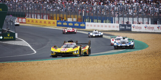 Ferrari Hypercar in le Mans