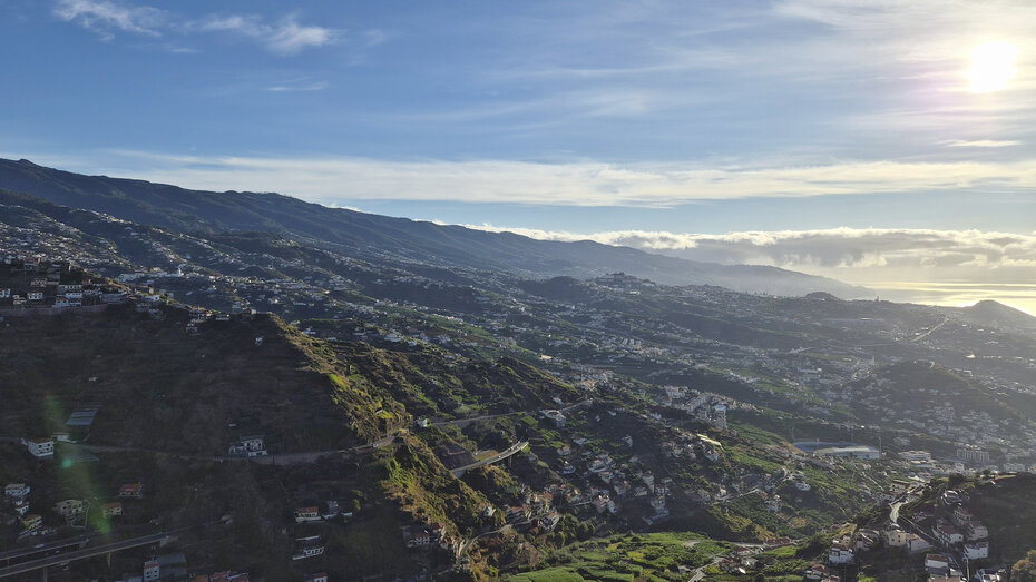 Blick auf Madeira. 
