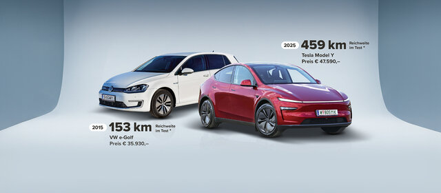 VW Golf, Tesla Model Y