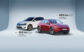 VW Golf, Tesla Model Y