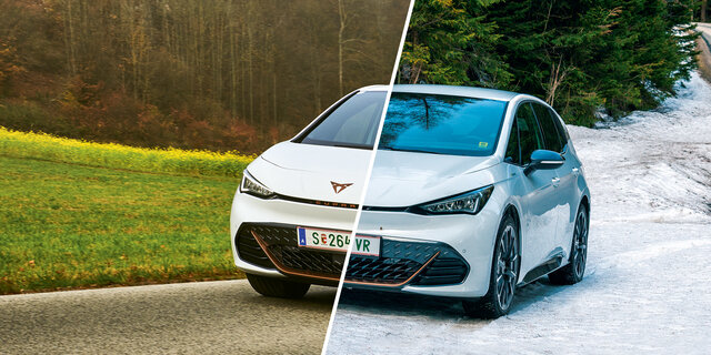 Test Reichweite E-Auto Sommer/Winter