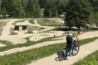 Ein Bike-Funpark für Kinder und Erwachsene.