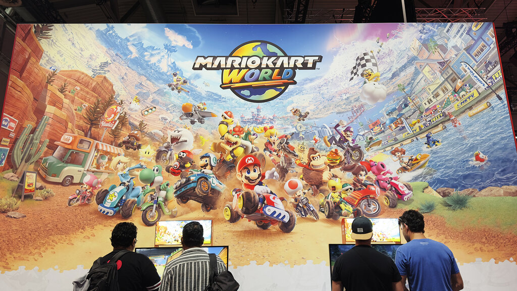 Der Mario Kart World Stand auf der gamescom