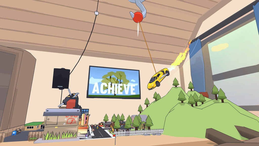 Screenshot aus Pocket Wheels. Ein Kinderzimmer.