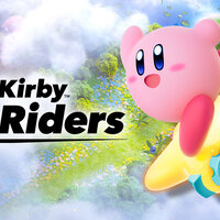 Startbildschirm von Kirby Air Riders