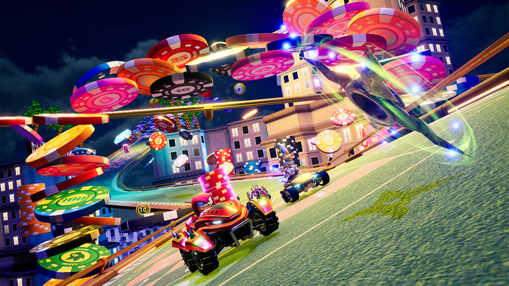 Screenshot aus Sonic Racing: Crossworlds.