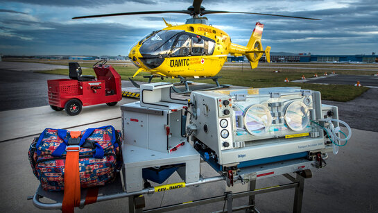 Intensivtransport-Hubschrauber