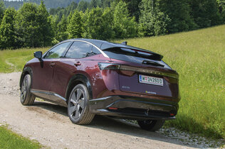 Nissan Ariya stehend