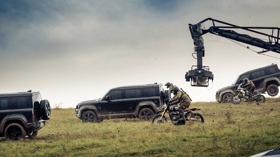 Dreharbeiten in England