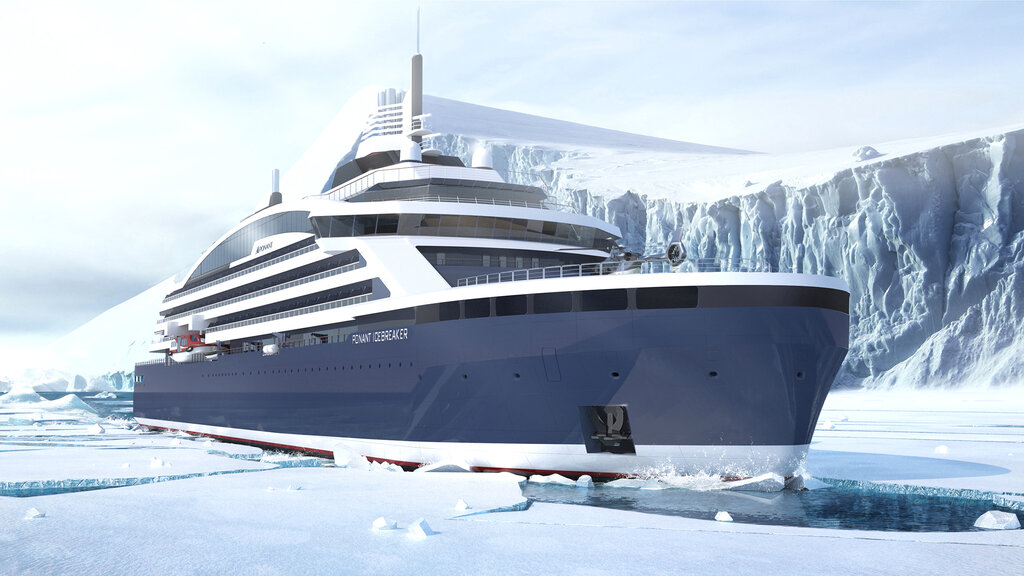 Eine echte Weltneuheit Ponant Icebreaker - Stirling Design International