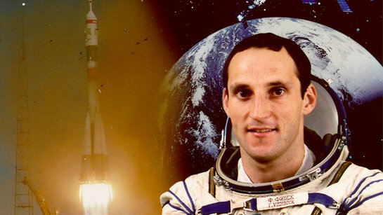 Der Wissenschaftler im All