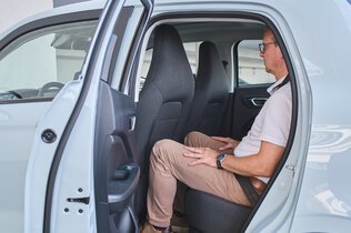 Leapmotor T03 sitzen im Fond