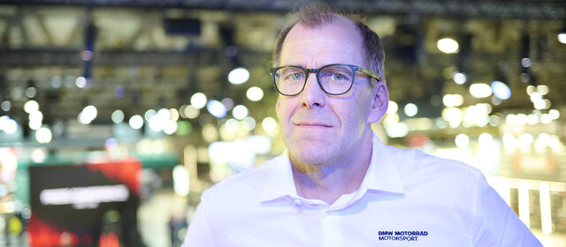 Christof Lischka, Leiter der BMW-Motorradentwicklung.