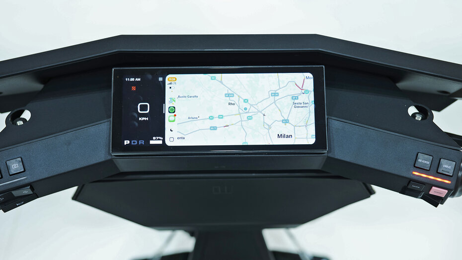 Volldigitales eines Rollers.