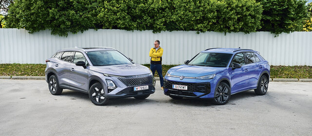 Omoda 5 und VW T-Roc