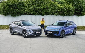 Omoda 5 und VW T-Roc
