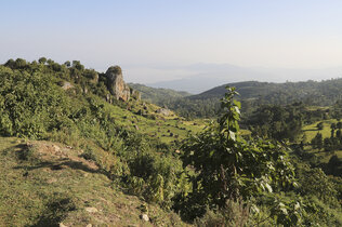 Die Landschaft in Süd-Äthiopen.