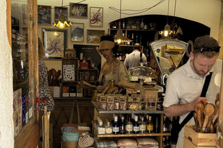 Souvenirgeschäft auf der Insel Hvar.