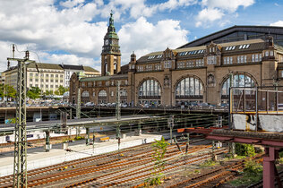 Stadtansicht von Hamburg in Deutschland
