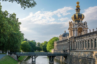 Stadtansicht von Dresden in Deutschland