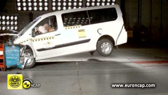 Crashtest Fiat Scudo 2012