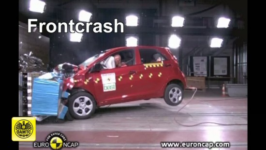 Crashtest Kia Picanto 2011
