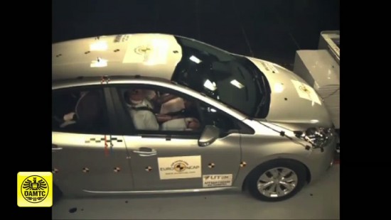 Crashtest Peugeot 208 2012