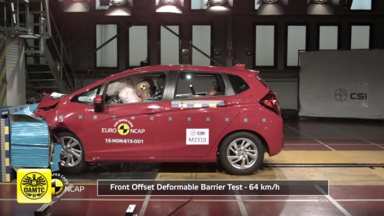 Crashtest Honda Jazz 2015