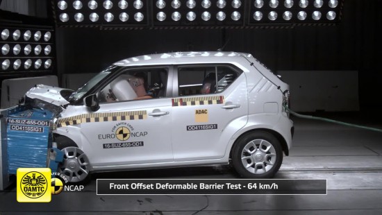 Crashtest Suzuki Ignis