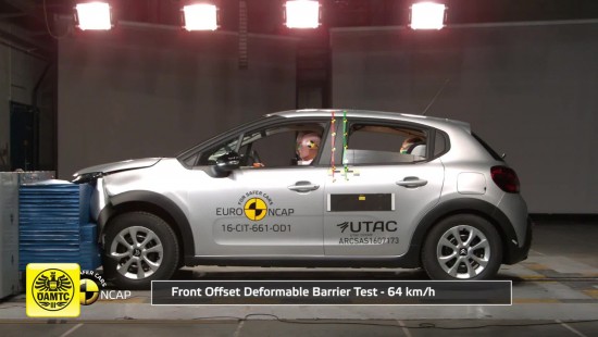 Crashtest Citroen C3