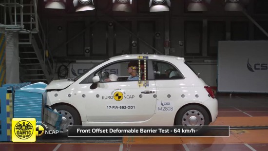 Crashtest Fiat 500