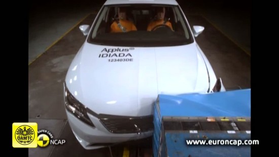 Crashtest Seat Leon 2012