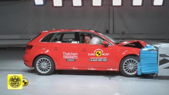 Crashtest Audi A3 Sportback 2014