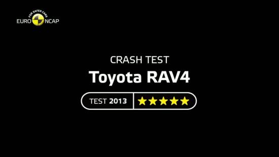 Crashtest Toyota RAV4 2013