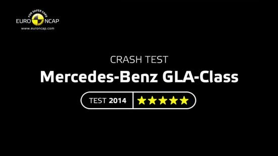 Crashtest Mercedes-Benz GLA-Class