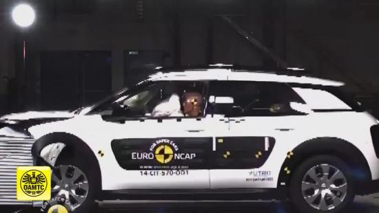 Crashtest Citroen C4 CACTUS