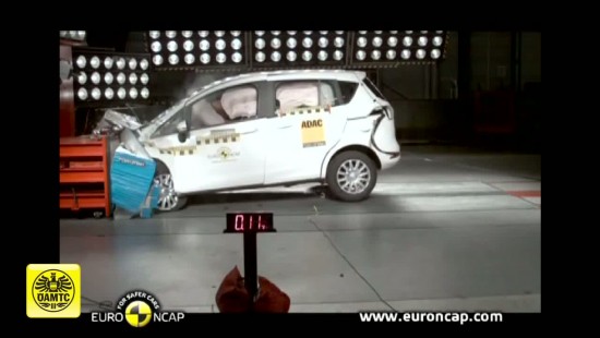 Crashtest Ford B-Max 2012