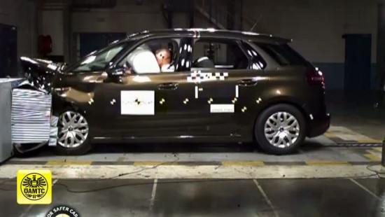 Crashtest Citroen C4 Picasso 2013
