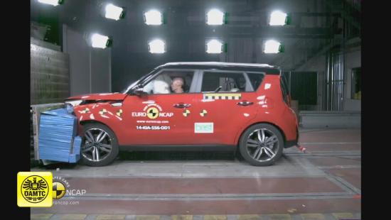 Crashtest Kia Soul 2014