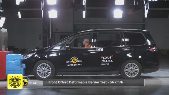 Crashtest Ford Galaxy 2015