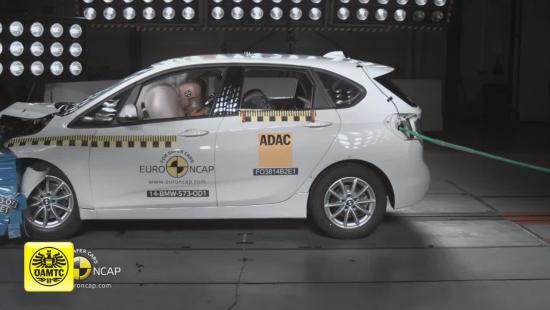 Crashtest BMW 2 Series Active Tourer 2014