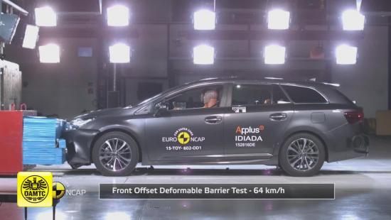 Crashtest Toyota Avensis 2015