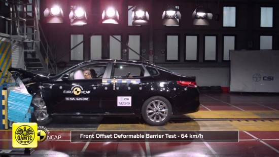 Crashtest Kia Optima 2015