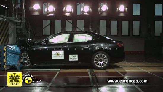 Crashtest Maserati Ghibli 2013