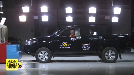 Crashtest Toyota Hilux 2016