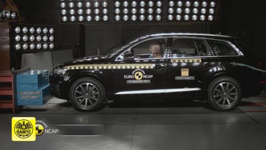 Crashtest Audi Q7 2015