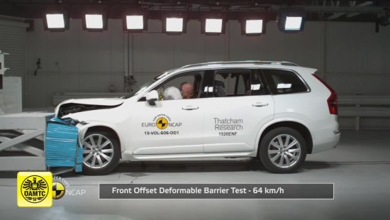 Crashtest Volvo XC90 2015