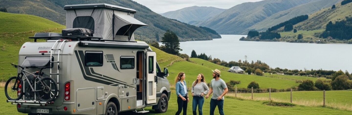 Camper in Neuselland 