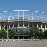 großes Fußballstadium