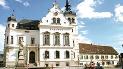 Das Rathaus in Gleisdorf.